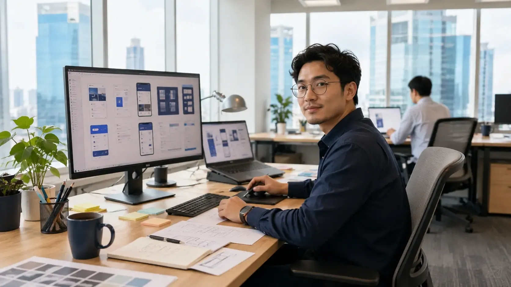 Modern meeting room in a Bangkok office